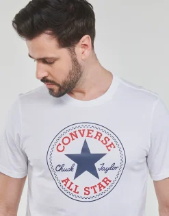 Converse - GO-TO CHUCK TAYLOR CLASSIC PATCH TEE Blanc Online