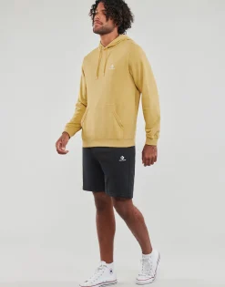 New Converse - GO-TO EMBROIDERED STAR CHEVRON PULLOVER HOODIE Jaune