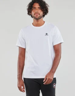 Converse - GO-TO EMBROIDERED STAR CHEVRON TEE Blanc