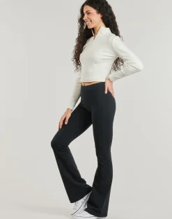 Converse - HALF-ZIP MOCK NECK LONG SLEEVE TOP Blanc