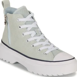 Clearance Converse - KIDS' CHUCK TAYLOR ALL STAR LUGGED LIFT PLATFORM RETRO Gris