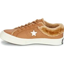 Sale Converse - ONE STAR LEATHER OX Camel