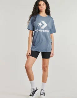 Converse - STAR CHEVRON BIKE SHORTS Noir Outlet