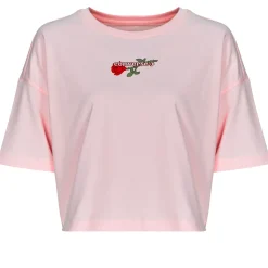 Discount Converse - TLMN VDAY CROP OS TEE Rose