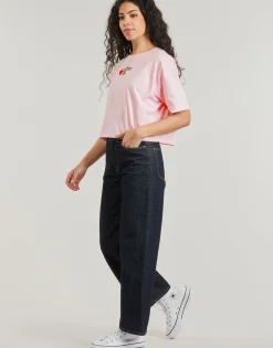 Discount Converse - TLMN VDAY CROP OS TEE Rose
