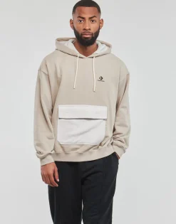 Converse - UTILITY POCKET PULLOVER HOODIE PAPYRUS