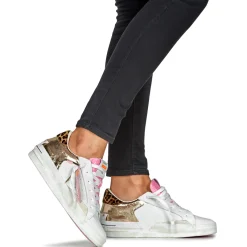 Crime London - SK8 DELUXE HEEL Blanc Outlet
