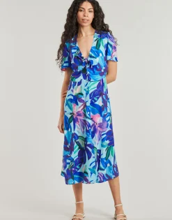 Derhy - PRUNE ROBE Bleu Hot