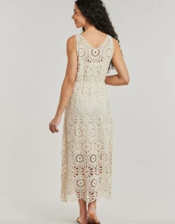 Derhy - XAVIER ROBE MAILLE Blanc Outlet