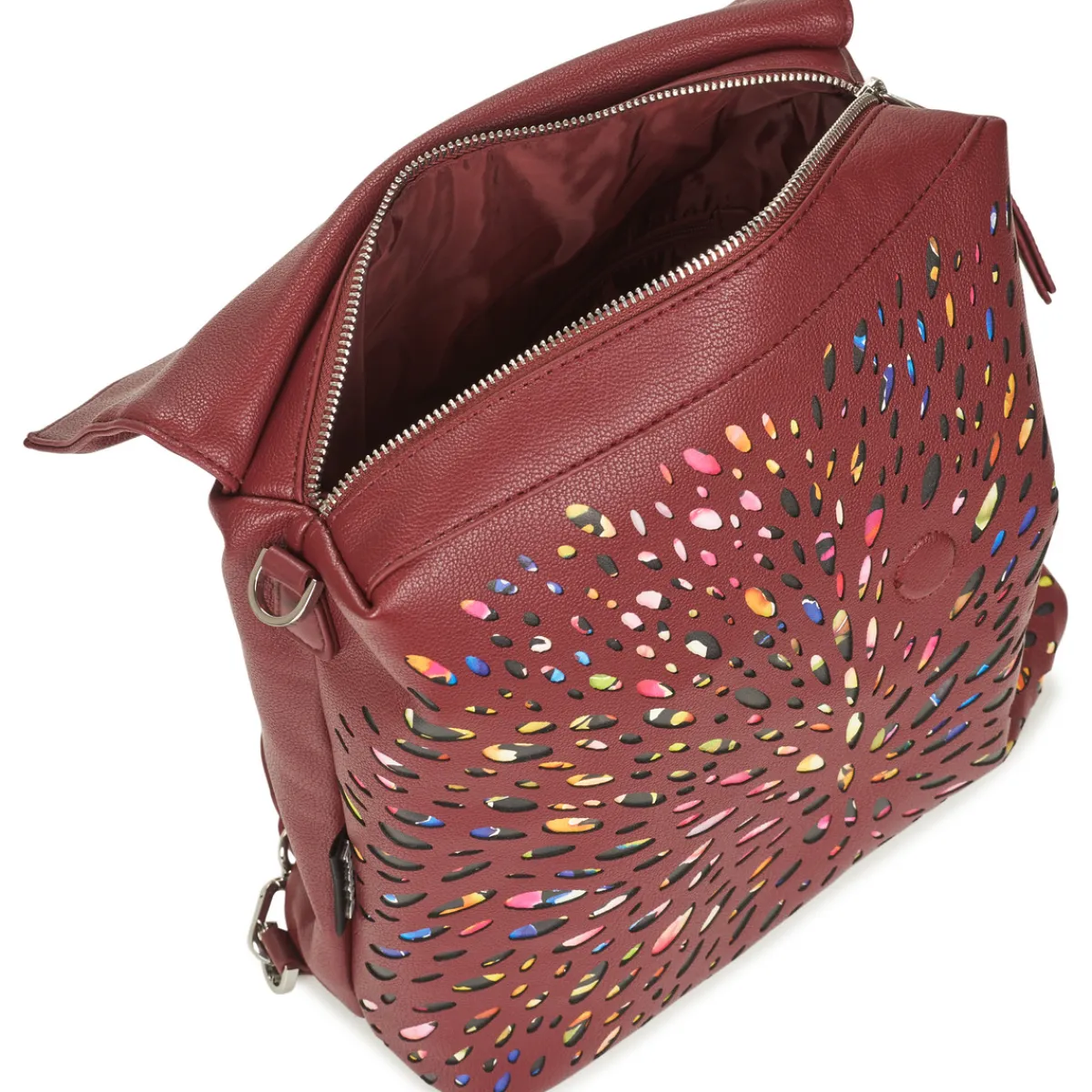 Hot Desigual - BACK BLACKWELL JERSEY GRANATE Bordeaux