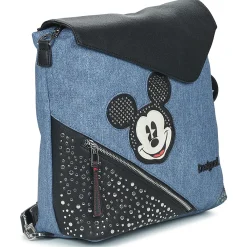 Desigual - BACK MICKEY DENIM EDGE JERSEY MAXI PU