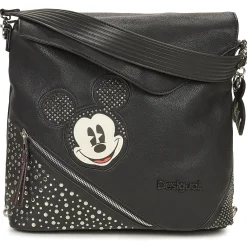 Desigual - BACK MICKEY STUDSTYLE JERSEYMAX PU BLACK