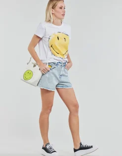 Sale Desigual - DENIM_CAT SMILE BleuClair