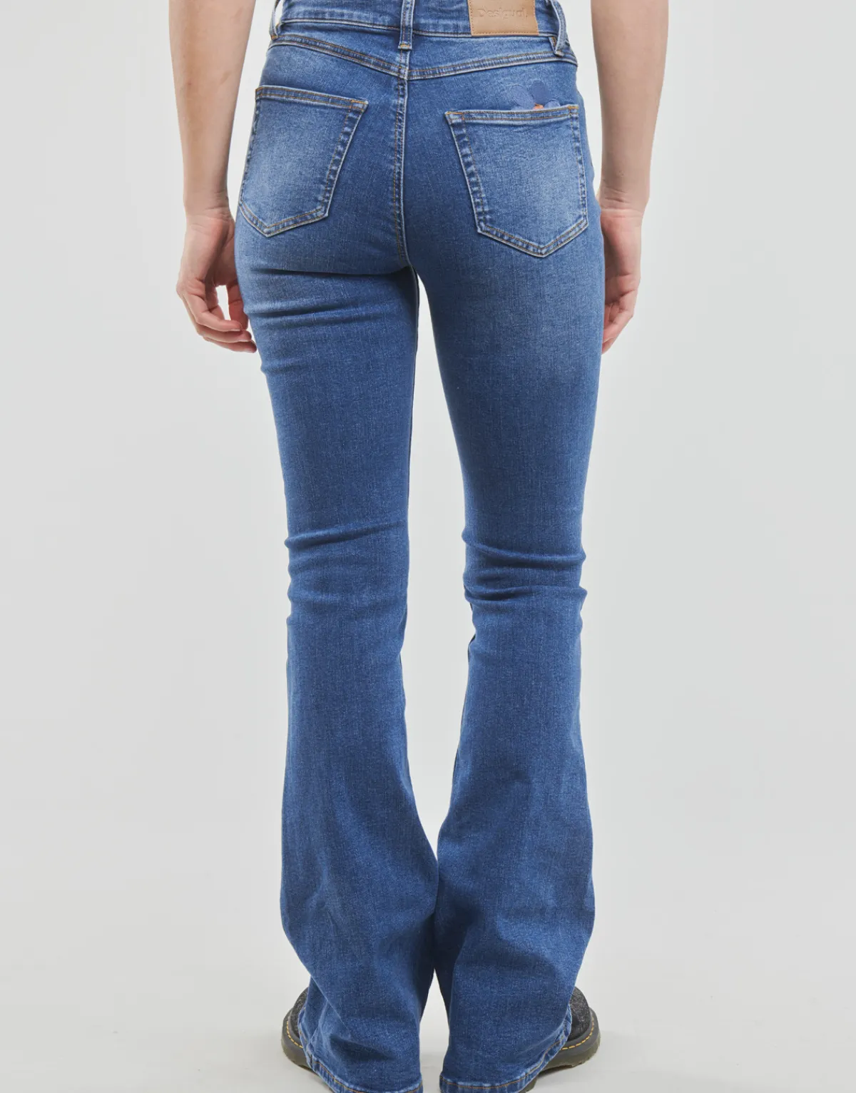 Desigual - DENIM_LUNA Bleumoyen Outlet