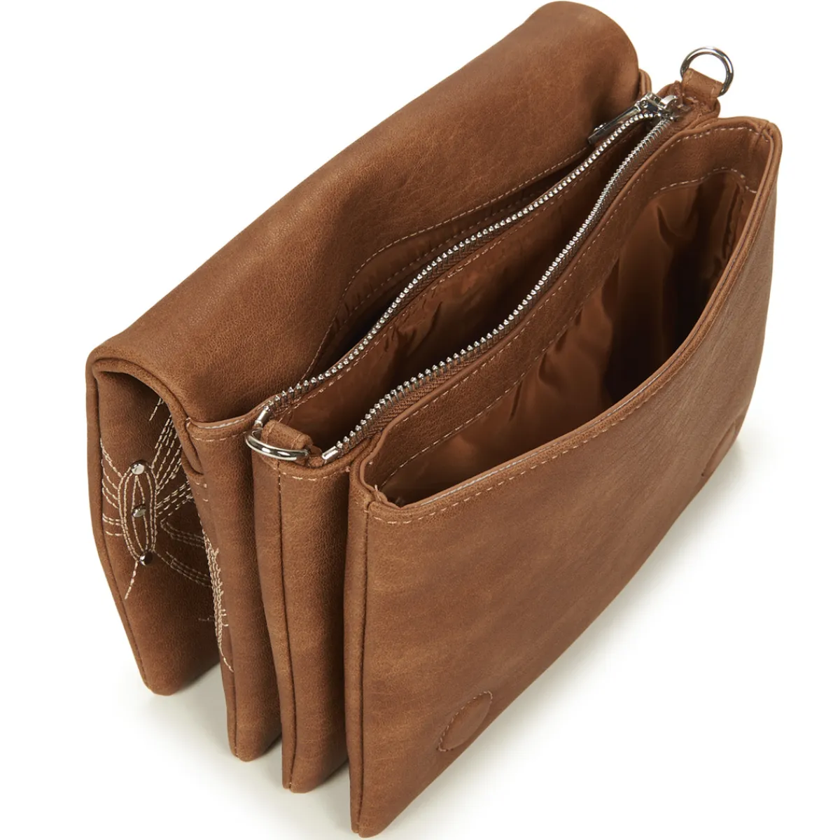 Online Desigual - GOODALL DORTMUND FLAP Marron