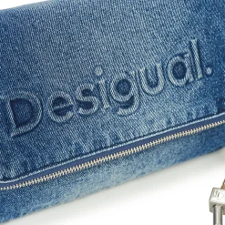 Desigual - HALF LOGO DENIM VENECIA 3.0 Bleu Hot