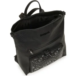 Discount Desigual - METAL DANDELION BACKPACK PRETORIA Noir