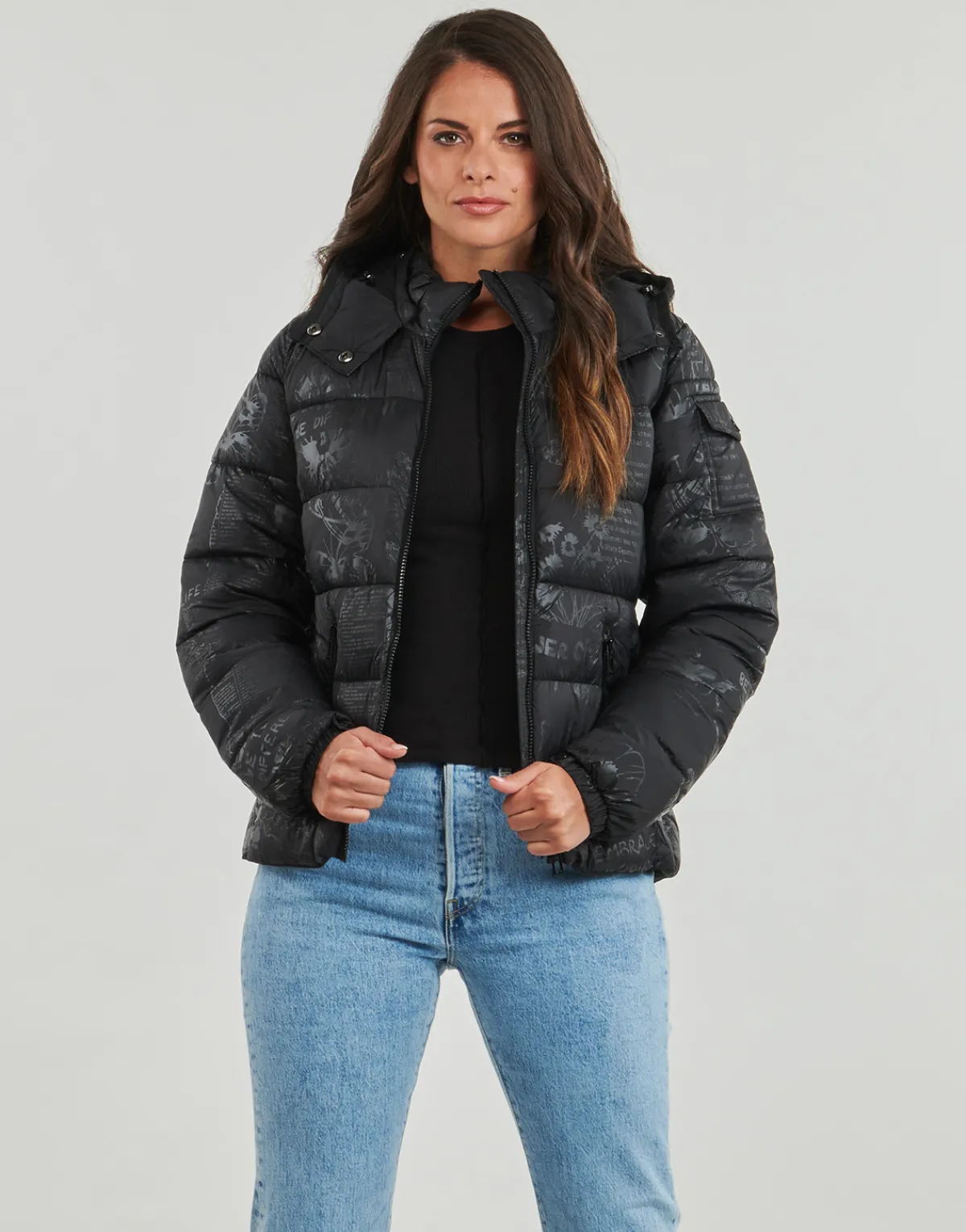 Outlet Desigual - PADDED DRAMMEN Noir