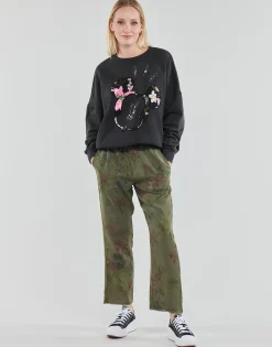 Online Desigual - PANT_MICKEY CAMO FLOWERS