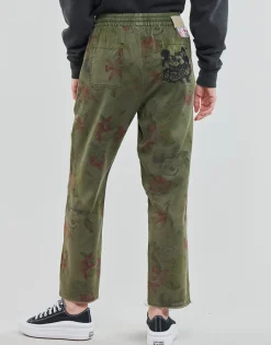 Online Desigual - PANT_MICKEY CAMO FLOWERS