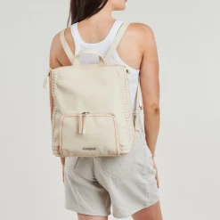 Desigual - TRAMA BACKPACK PRETORIA Blanc Best