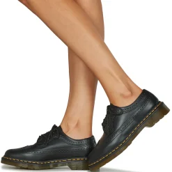 Dr. Martens - 3989 BROGUE BLACK SMOOTH Noir
