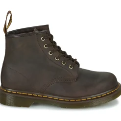 Dr. Martens - 101 DARK BROWN CRAZY HORSE Marron Discount