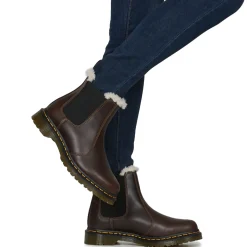 Discount Dr. Martens - 2976 LEONORE DARK KAKHI ORLEANS Marron