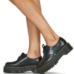 Dr. Martens - 1461 QUAD BLACK POLISHED SMOOTH Noir Discount