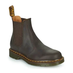 Hot Dr. Martens - 2976 YS DARK BROWN CRAZY HORSE Marron