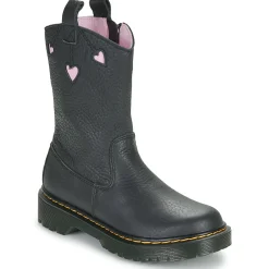Dr. Martens - Bex Heart P-O Boot J Black Classic Nappa Noir Clearance