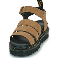 Discount Dr. Martens - Blaire Savannah Tan Tumbled Nubuck Beige