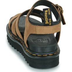 Discount Dr. Martens - Blaire Savannah Tan Tumbled Nubuck Beige