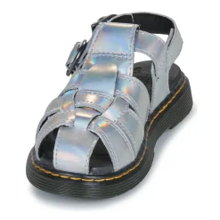 Dr. Martens - Caarys J Silver Lazer Reflective Metallic Argenté