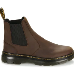Dr. Martens - EMBURY DARK BROWN CRAZY HORSE Marron Clearance