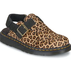 New Dr. Martens - Jorge II Mule Light Tan+Black Leopard