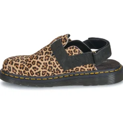 New Dr. Martens - Jorge II Mule Light Tan+Black Leopard
