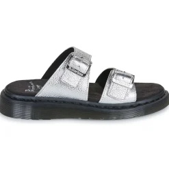 Outlet Dr. Martens - Josef Slide Silver Metallic Tumble Argenté