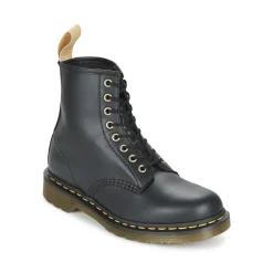 Best Dr. Martens - VEGAN 1460 BLACK FELIX RUB OFF Noir