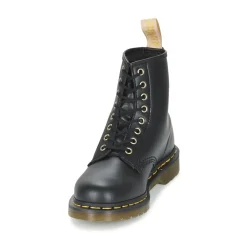 Best Dr. Martens - VEGAN 1460 BLACK FELIX RUB OFF Noir