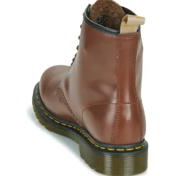 Hot Dr. Martens - VEGAN 1460 BROWN NORFOLK Marron