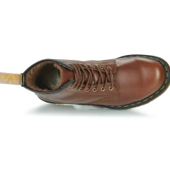 Hot Dr. Martens - VEGAN 1460 BROWN NORFOLK Marron