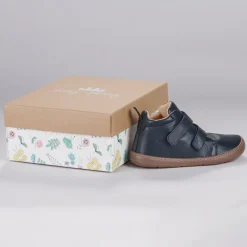 Easy Peasy - MY BOOTS VELCRO Bleu Discount