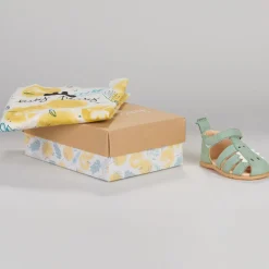 Outlet Easy Peasy - MY SANDALETTE CROCO Vert