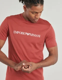Emporio Armani - T-SHIRT 8N1TN5 Rouge Sale