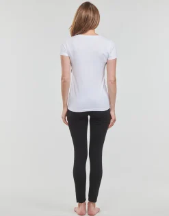 Clearance Emporio Armani - T-SHIRT V NECK Blanc