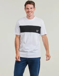Clearance Emporio Armani EA7 - ATHLETIC COLORBLOCK TSHIRT