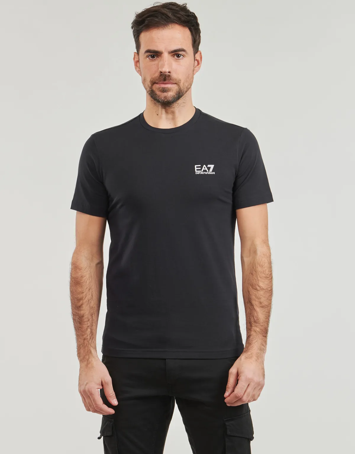 Discount Emporio Armani EA7 - CORE IDENTITY TSHIRT Marine
