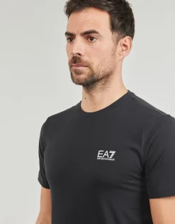 Discount Emporio Armani EA7 - CORE IDENTITY TSHIRT Marine