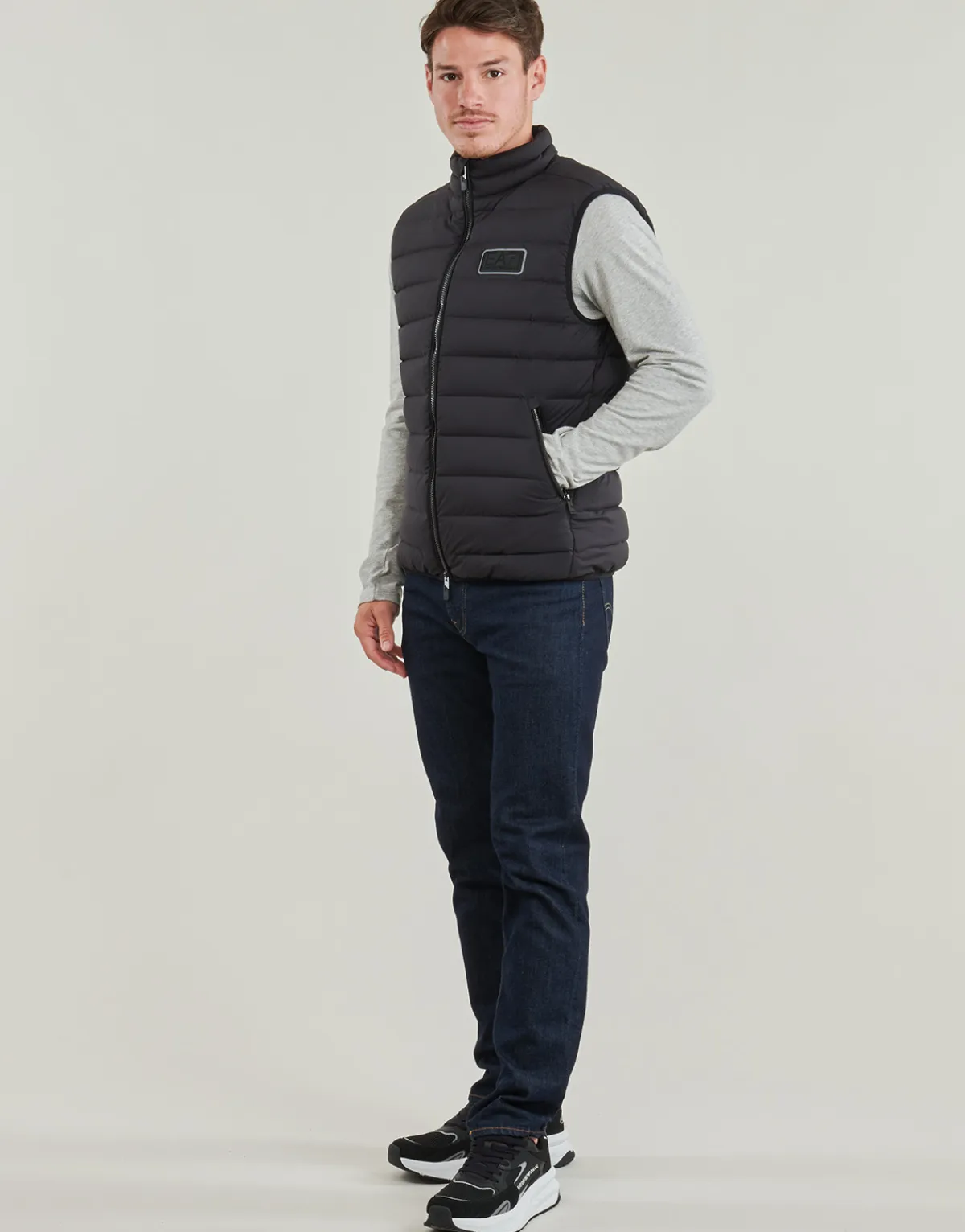 Emporio Armani EA7 - DOWN WAIST COAT Noir Hot